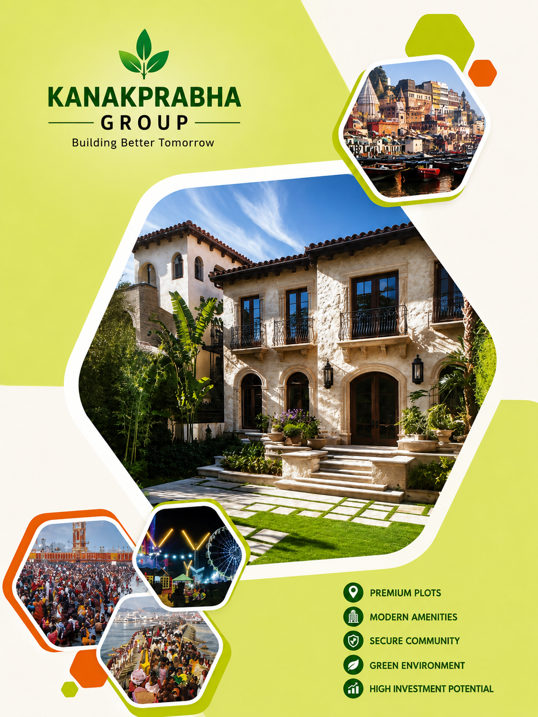 4000 Sq.Ft Premium Residential Plot at Green Square Township, Prayagraj–Varanasi Highway