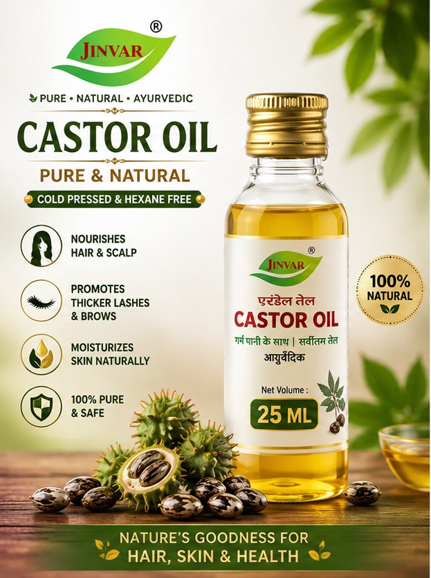 JINVAR CASTOR OIL 25 ML
