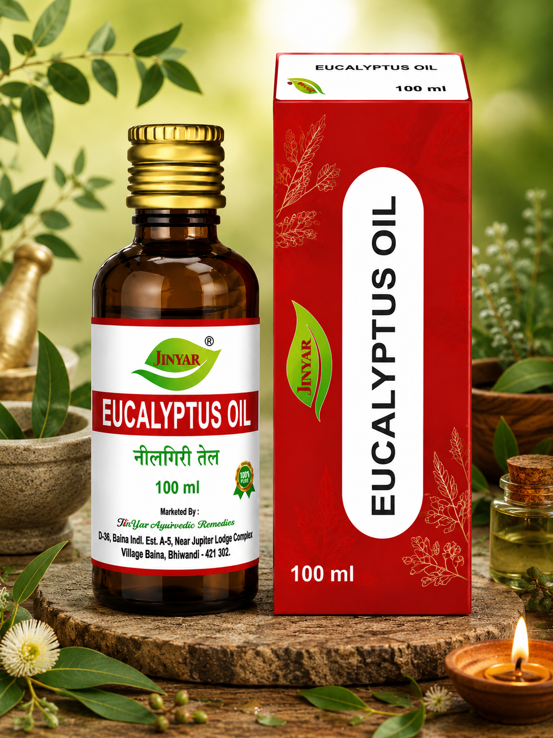 JINVAR EUCALYPTUS OIL 100 ML