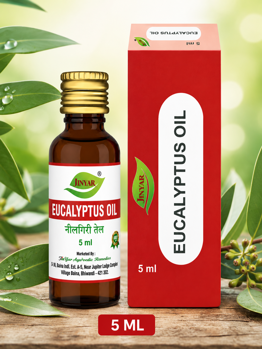 JINVAR EUCALYPTUS OIL 5 ML