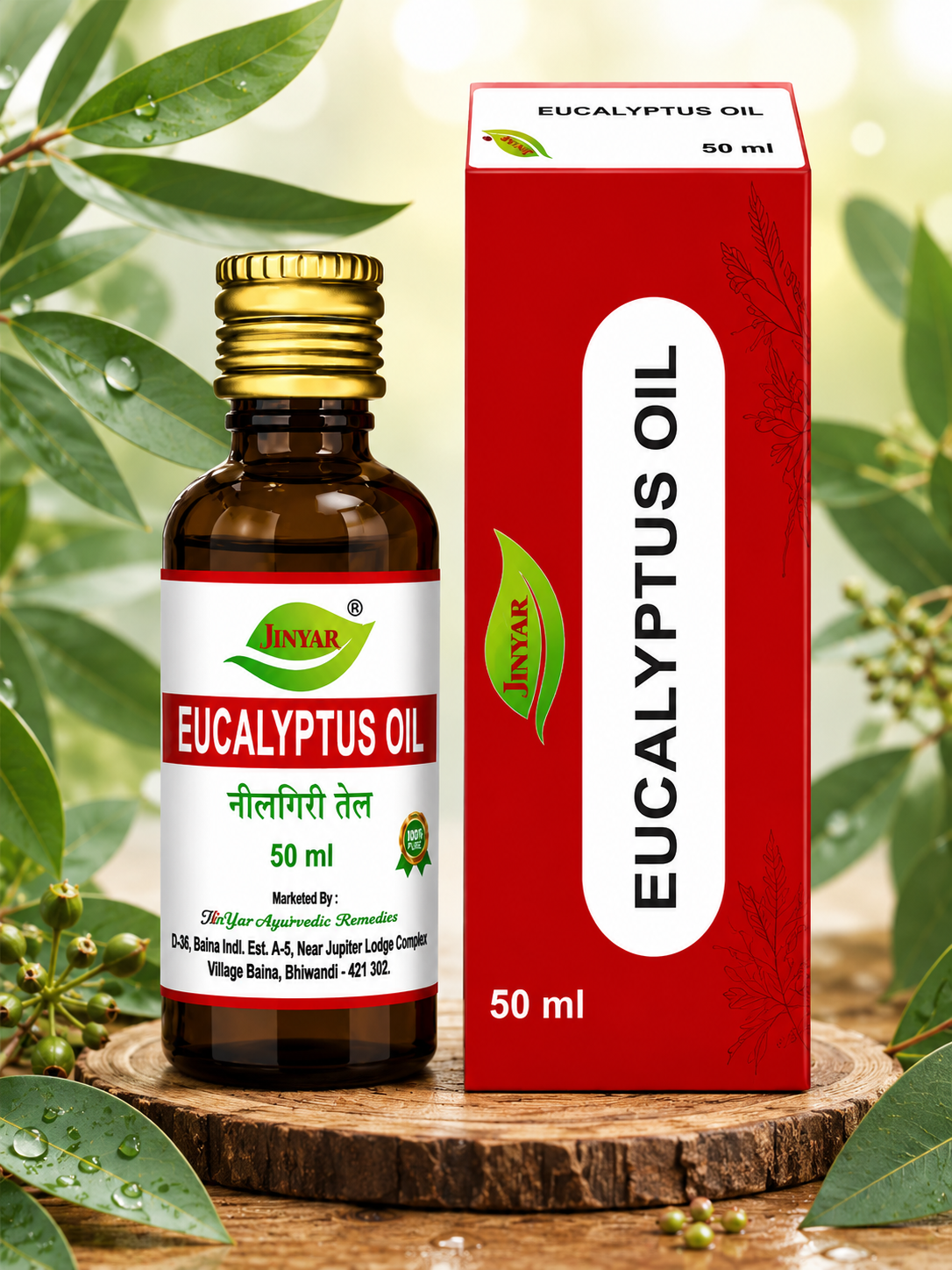 JINVAR EUCALYPTUS OIL 50 ML