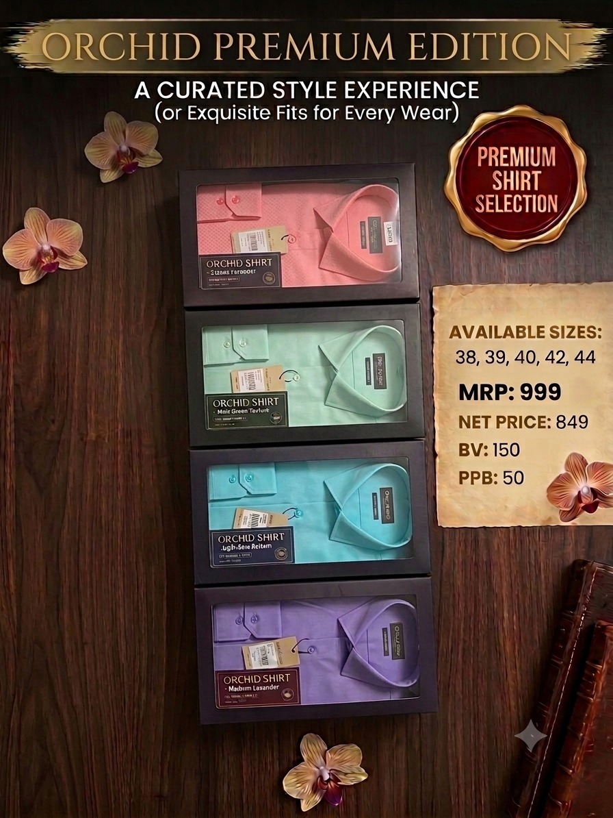 Orchid Premium Shirt - Size 38